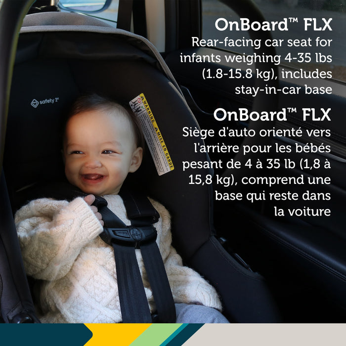 Safety 1st Raya Travel System with Onboard FLX Infant Car Seat