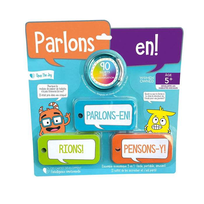 Parlons-en! Cartes de conversation format poche FDMT