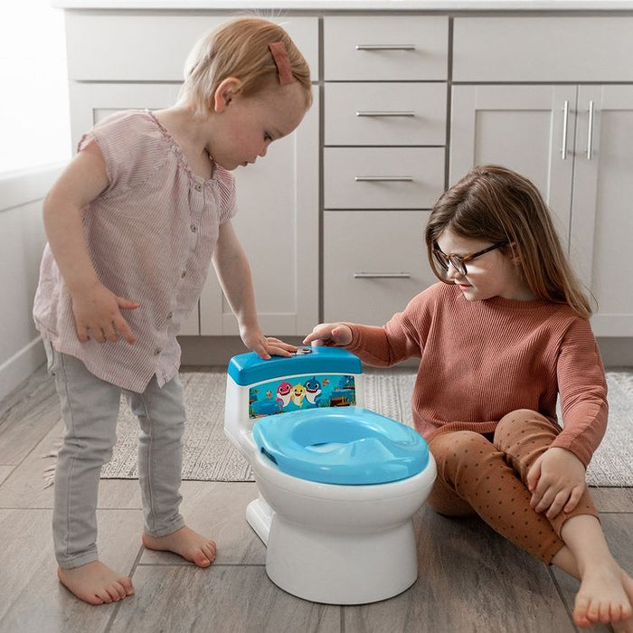 Pot Baby Shark et siège de toilette pour tout-petits The First Years