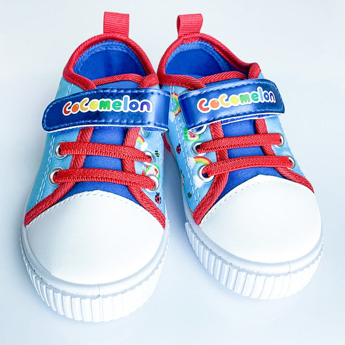 Kids Shoes Chaussures Cocomelon en toile canvas avec lumières pour tout-petits