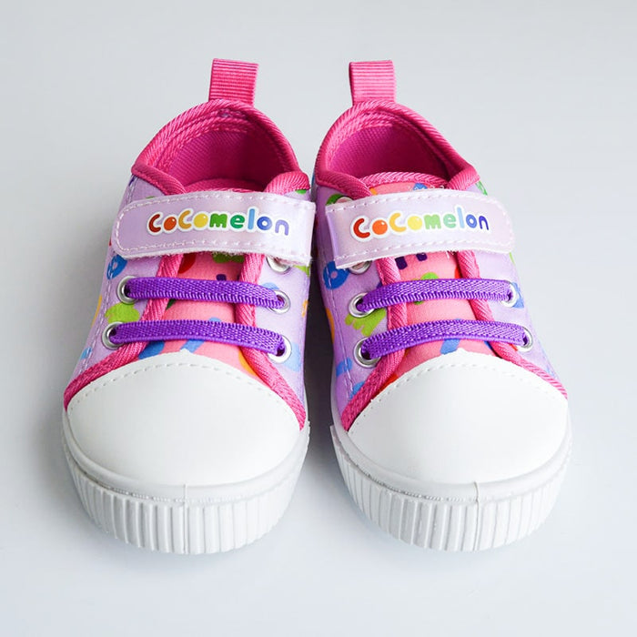 Kids Shoes Toddler Girls Cocomelon Canvas Light-up Shoes