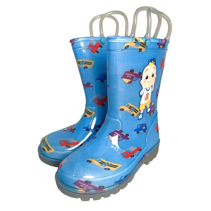Kids Shoes Bottes de pluie Cocomelon avec lumières pour tout-petits