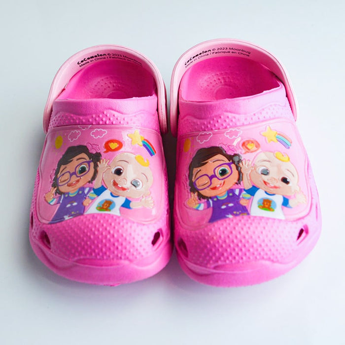 Kids Shoes Babouches / Sabots de Cocomelon pour fillettes