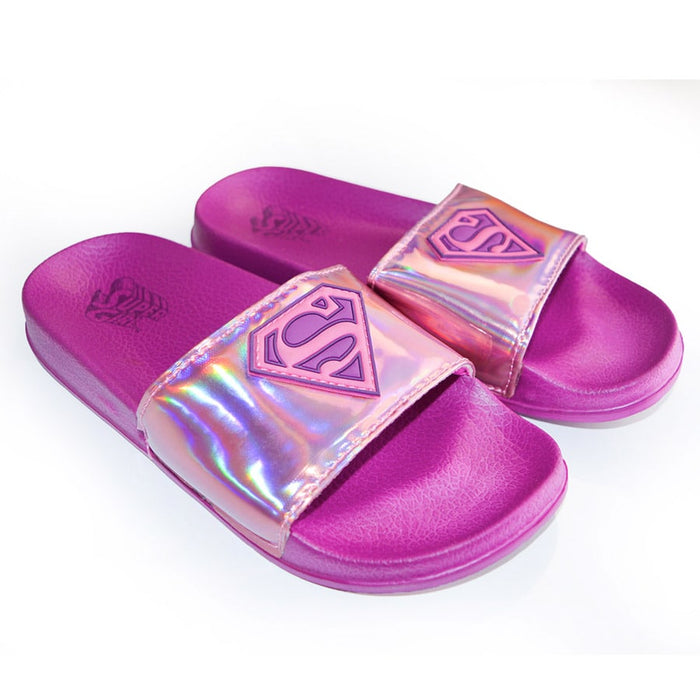 Sandales à enfiler pour jeunes filles Super-Girl de Kids Shoes