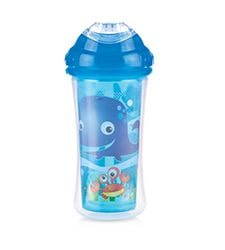 Nuby Tasse isotherme Click-it Cool Sipper (18 mois et plus) - 9 oz/270 ml