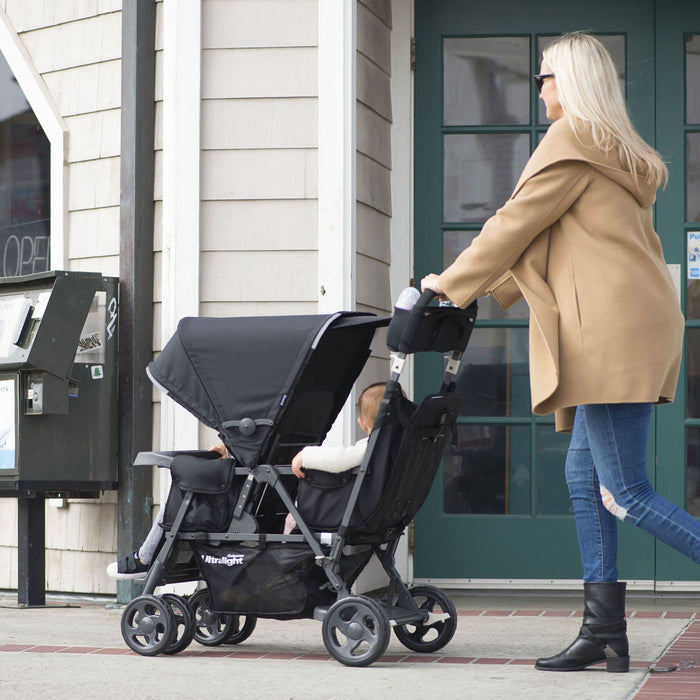 Caboose™ Ultralight Graphite Stand-On Tandem Stroller