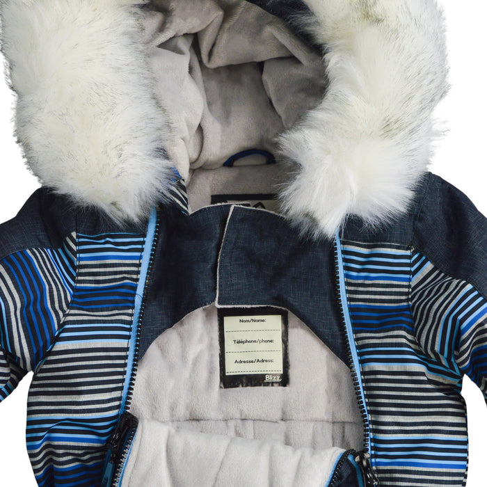 Combinaison de neige Blizz 1 pièce petit chiot pour bébé garçons (6m à 18m) - 21WBLI3106