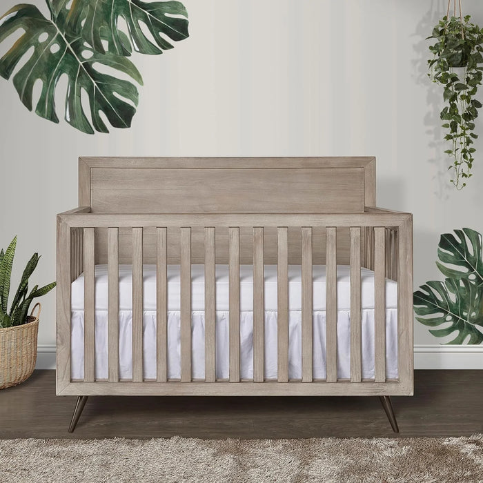 Dream On Me Evolur Stilnovo Mid Century 4-in-1 Convertible Crib