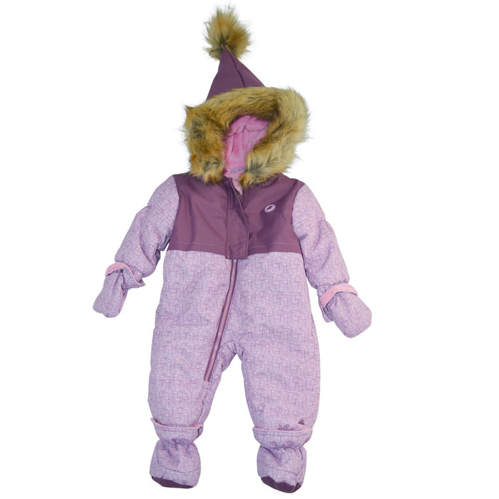 Combinaison de neige Blizz à capuche pointue 1 pièce pour bébé fille (3m à 24m) - 22WBLI5200