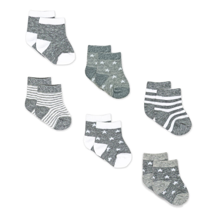 Necessities By Tendertyme Baby Sock Set - 6 Pairs