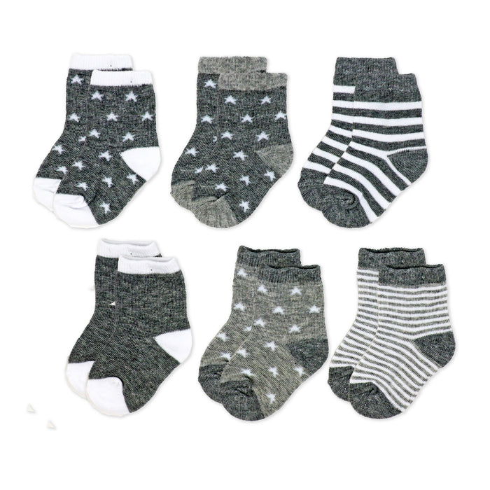 Necessities By Tendertyme Baby Sock Set - 6 Pairs