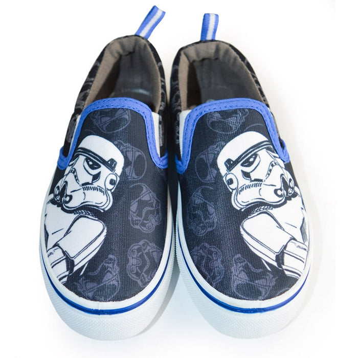 Chaussures canvas à enfiler Star Wars Trooper pour enfants de Kids Shoes