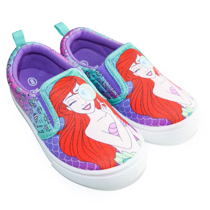 Chaussures canvas à enfiler Ariel Princesse Disney pour fillettes de Kids Shoes