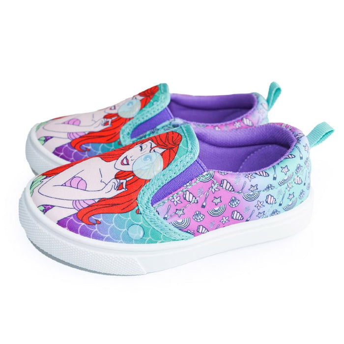 Chaussures canvas à enfiler Ariel Princesse Disney pour fillettes de Kids Shoes