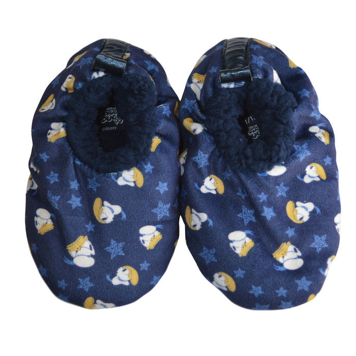 Pantoufles antidérapantes en sherpa Donald Duck de Disney pour enfants Kids Shoes - (11-12T à 2-3)