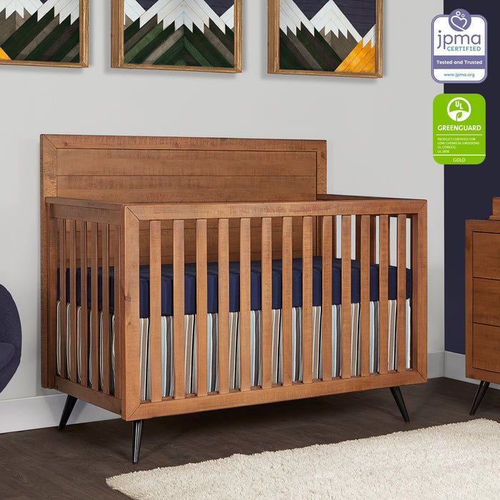 Lit de bébé convertible 4 en 1 Dream On Me Evolur Stilnovo Mid Century