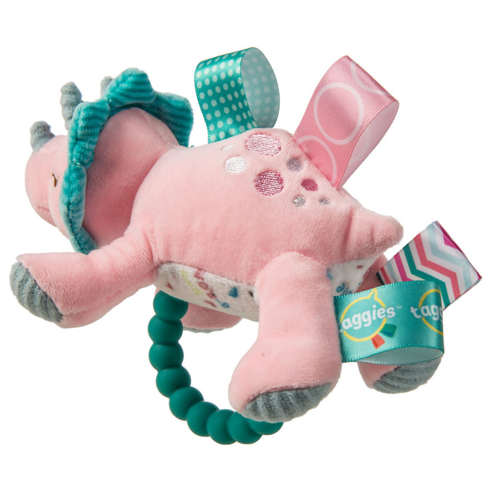 Mary Meyer Taggies Aroar-a-saurus Teether Rattle 5"