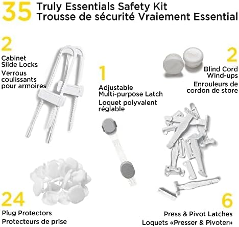 Safety 1st Kit de sécurité Truly Essentials - 35pcs