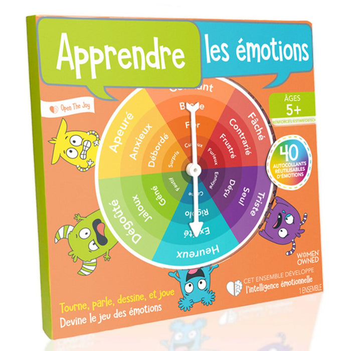 Ensemble de jeu et outil - Apprendre les émotions