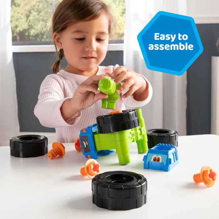 Tomy Build-A-Buddy™ Monster Truck 2-in-1 Toy with Hand Ratchet