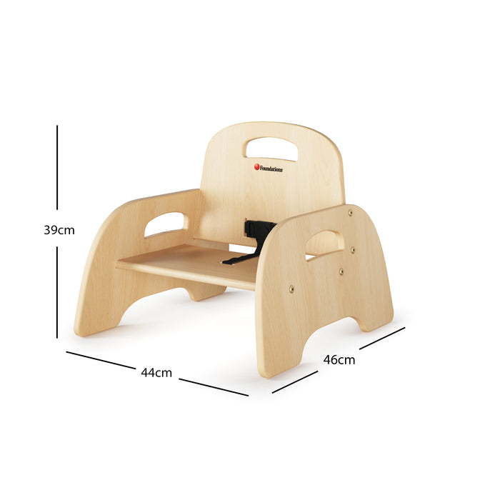 Chaise d'alimentation en bouleau Simple Sitter™ de Foundations (Paquet de 2)