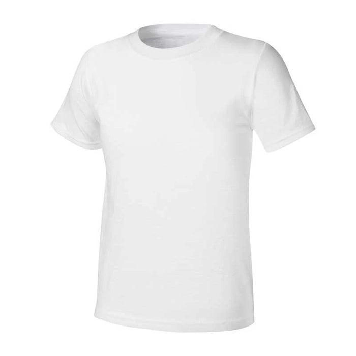 Hanes Boys Tagless Crew Tee - 4pk