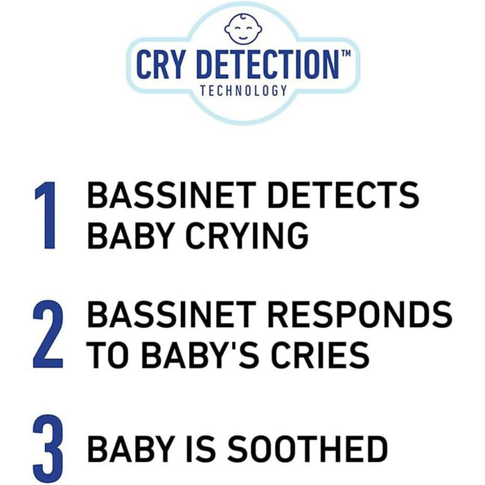 Graco Sense2Snooze Bassinet with Cry Detection Technology - Hamilton