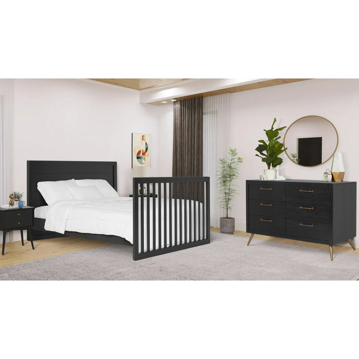 Dream On Me Evolur Stilnovo Mid Century 4-in-1 Convertible Crib