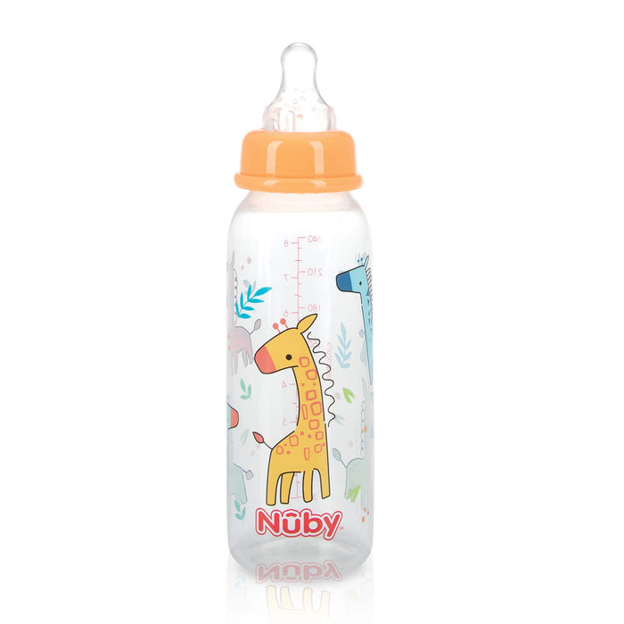 Nuby Non-Drip Baby Bottle Set - 8oz/240ml - 3 Pack