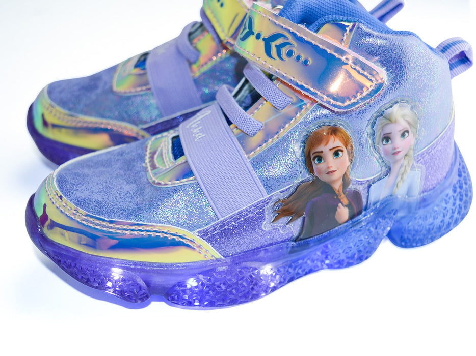 Kids Shoes Disney Frozen Girls Light-up Sports Shoes