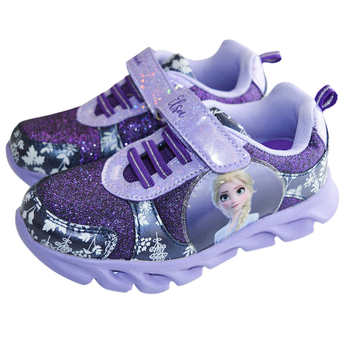 Kids Shoes Disney Frozen Toddlers & Kids Light-up Sports Shoes - (11T to 3)