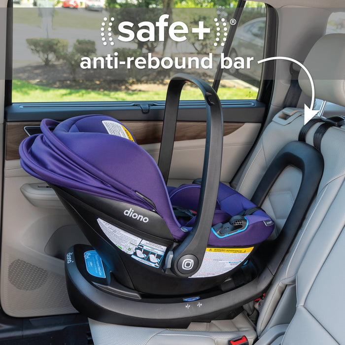 Siège d'auto pour bébé et base LiteClik 30 XT SafePlus de Diono