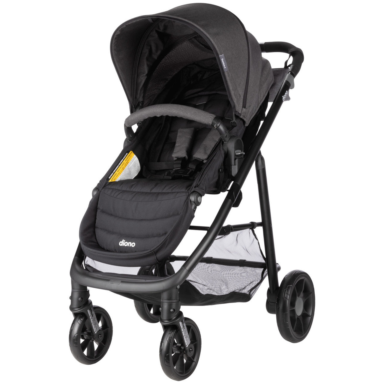 Système de voyage Quantum 4 de Diono 3-en-1 avec le siège d'auto LiteClik 30 R SafePlus pour bébé