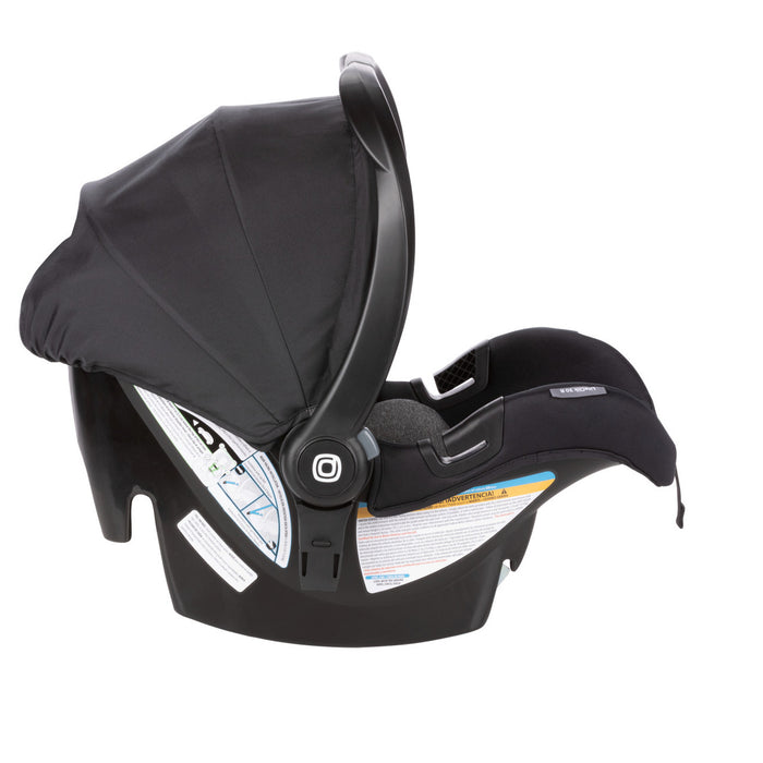 Siège auto pour bébé et base Diono LiteClik 30 R SafePlus - Noir