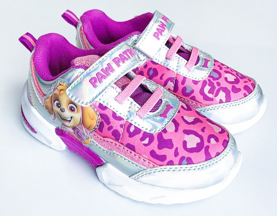 Kids Shoes Chaussures sport lumineuses de la Patte Patrouille pour fillettes