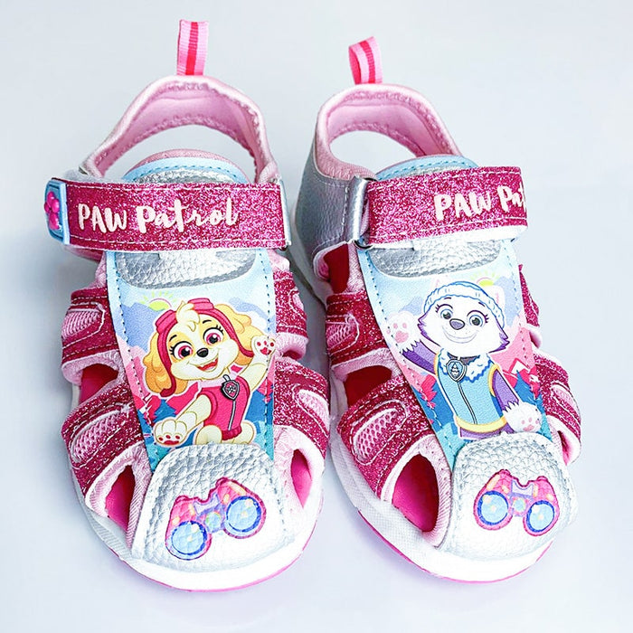 Kids Shoes Sandales Patte Patrouille avec lumières pour fillettes