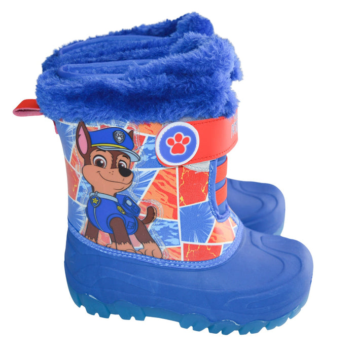 Bottes d'hiver Pat'Patrouille lumineuses pour tout-petits et enfants de Kids Shoes - (6T à 12T)