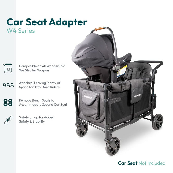 Wonderfold Car Seat Adapter for W2 & W4 Wagon