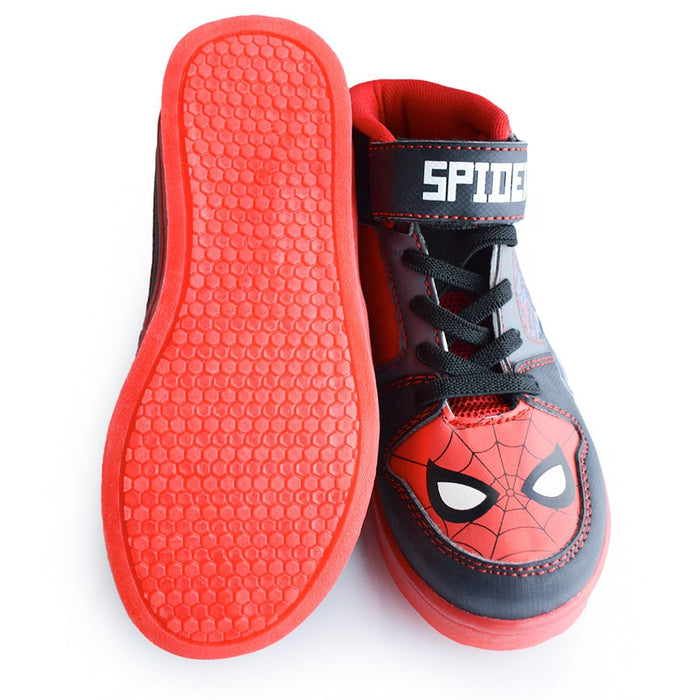 Kids Shoes Spider-Man Youth Boys High Top Sports Shoes