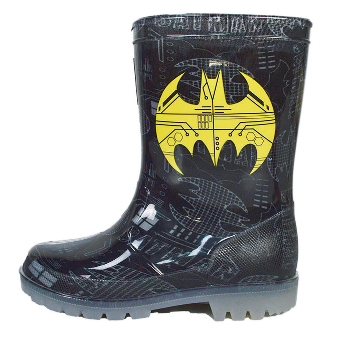 Kids Shoes Batman Youth Boys Rain Boots