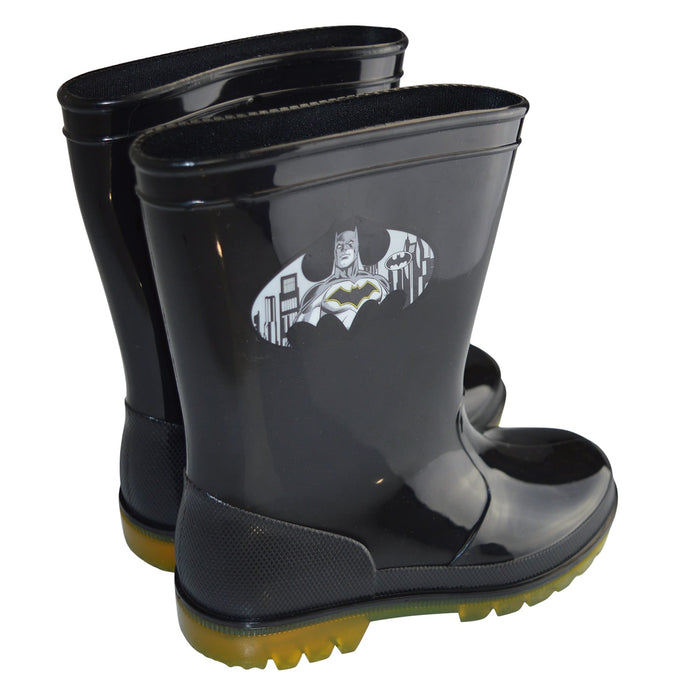 Bottes de pluie Batman pour tout-petits et enfants de Kids Shoes - (9T à 1)