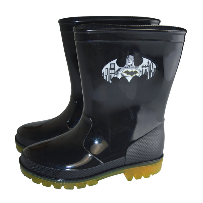 Bottes de pluie Batman pour tout-petits et enfants de Kids Shoes - (9T à 1)