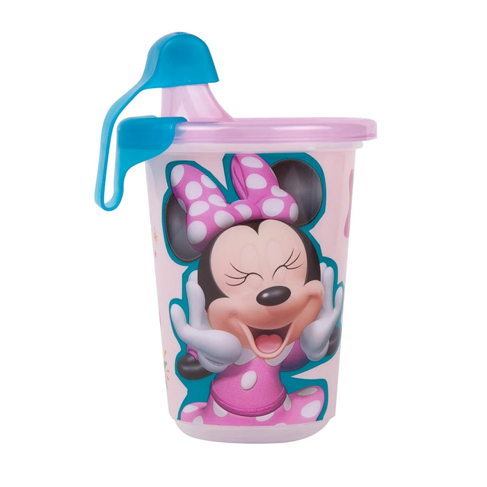 The First Years Take & Toss Spill Proof Licenced Minnie Mouse Sippy Cups, 10 Oz – 3 Pack