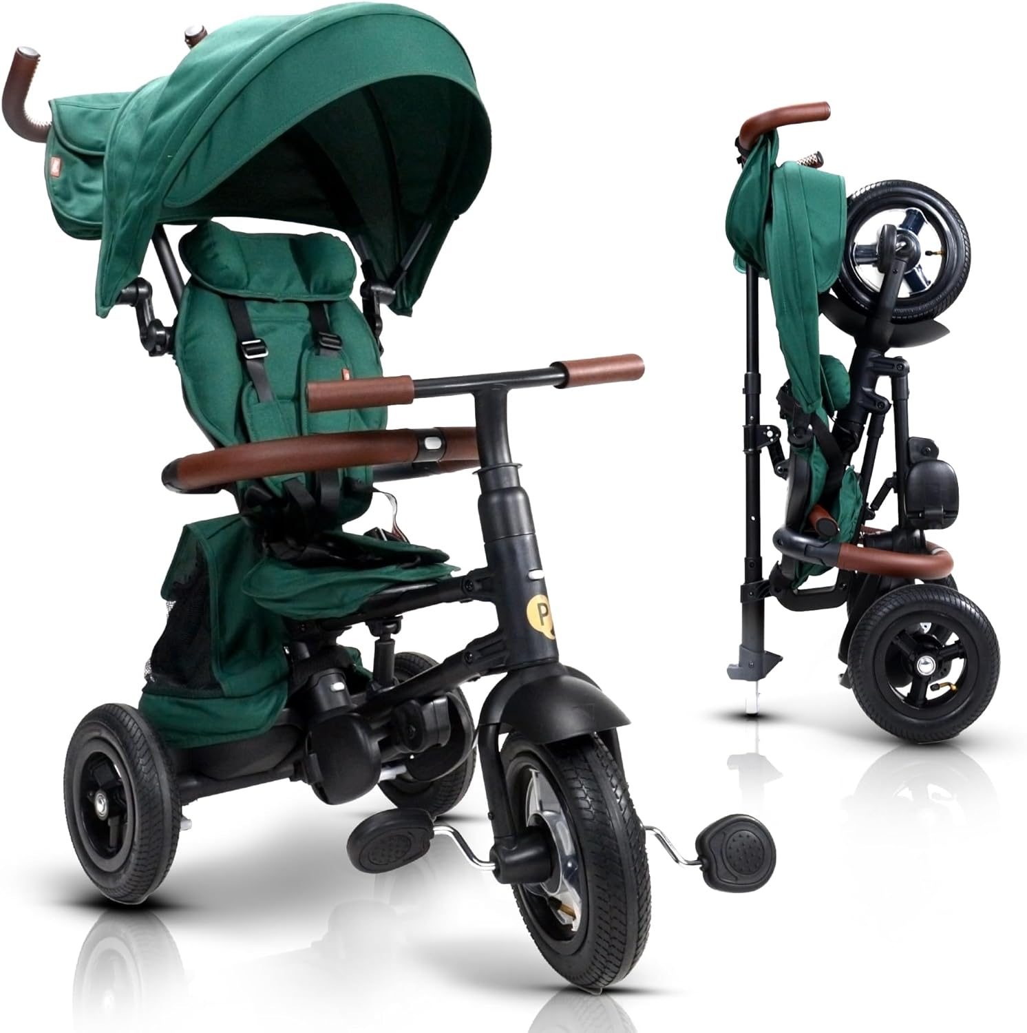 Q Play Rito Plus Folding Stroller Trike - Premium - 2023 Edition