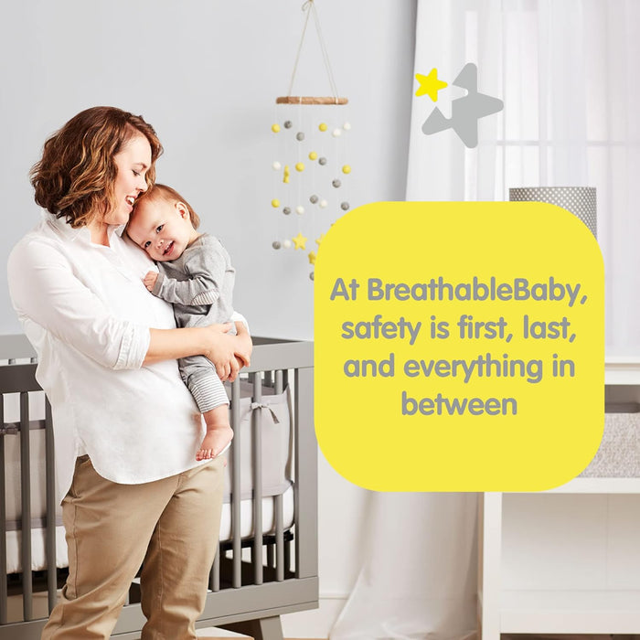 Doublure en maille respirante pour berceaux pleine grandeur 3 mm de BreathableBaby