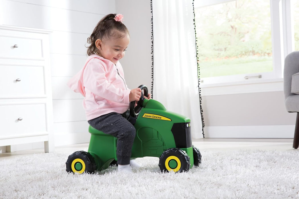 John Deere - Tracteur Sit-N-Scoot John Deere - Jouet à enfourcher pour enfants