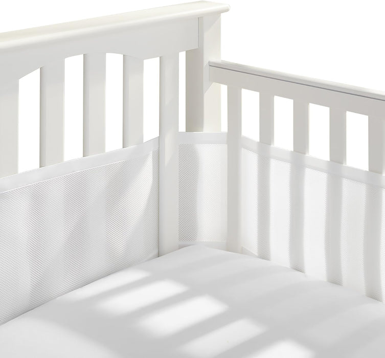 BreathableBaby Breathable Mesh Liner for Full-Size Cribs, Classic 3mm Mesh