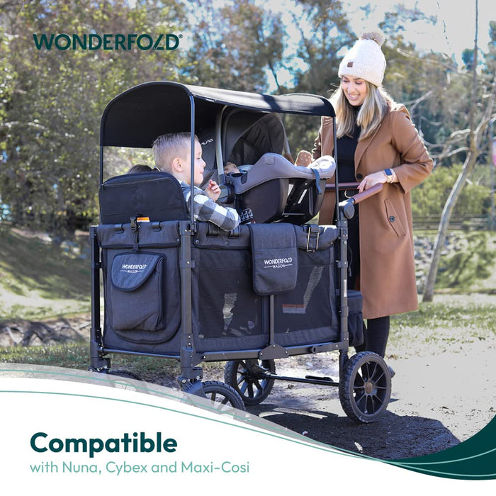 Adapteur siège d'auto pour le wagon-poussette W2 et W4 de Wonderfold