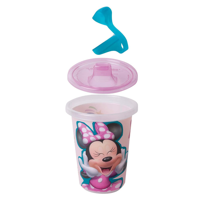 Gobelets anti-déversement sous licence Minnie Mouse Take & Toss de The First Years, 10 oz – Lot de 3