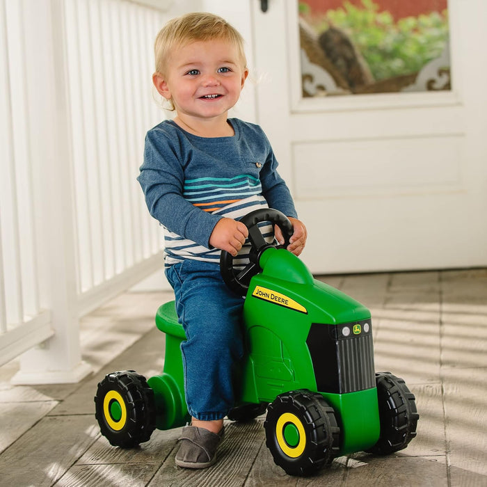 John Deere - John Deere Sit-N-Scoot Tractor - Kids' Ride On Toy